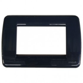 Vimar Idea Rondò plate 3 modules graphite grey...