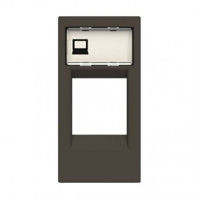 Abb Zenit Abdeckrahmen für RJ45 Datenbuchse...