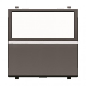 Abb Zenit timbre botón N2204.8 AN 2 módulos...