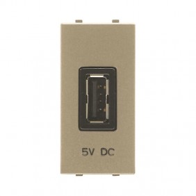 Abb Zenit USB-Steckdose N2185.2 CV Typ A 2A 1...