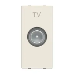 Abb Zenit TV Socket N2150.8 BL Type M White...