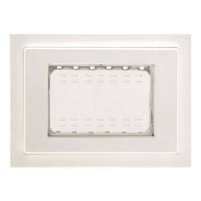 Placa estanca Abb Zenit N3373 BL IP55 empotrada...