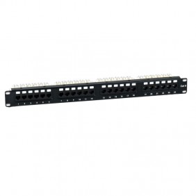 Item patch panel 24 RJ45 cat.6 UTP RJ45 sockets...