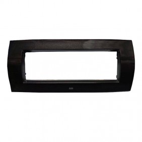 Abb Soft Metal Elos Plate 6 Modules Slate Gray...