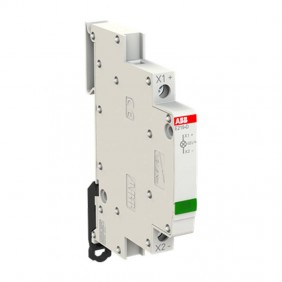 Lampe témoin Abb LED verte E219 12-48 V 0,5...