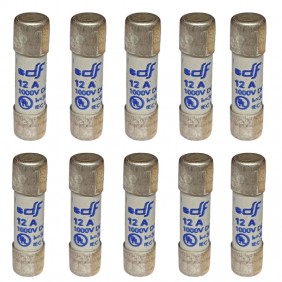 Fusible Wimex CF10gPV 12A 10.3x38mm 1000V DC 10...
