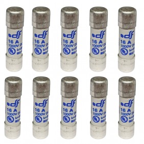 Fusible Wimex CF10gPV 16A 10.3x38mm 1000V DC 10...