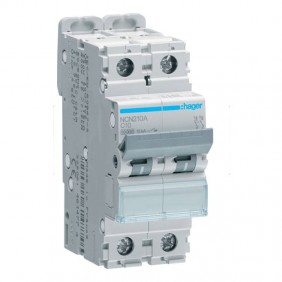 Hager Leitungsschutzschalter 2P 10A 10KA 2...