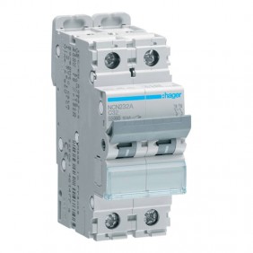 Hager 2P 32A 10KA Automatic Magnetothermal...