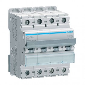 Interruttore Automatico Magnetotermico Hager 4P...