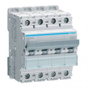 Interruttore Automatico Magnetotermico Hager 4P...