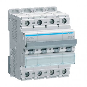 Hager 4P 10A 10KA Automatic Magnetothermal...
