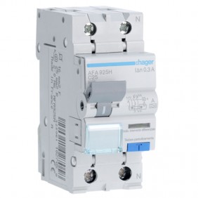 Magnetotérmico Diferencial Hager 1P+N 25A 6kA...