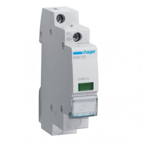 Indicateur Lumineux Hager led vert 12-48V AC/DC...