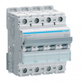 Interruttore Automatico Magnetotermico Hager 4P...