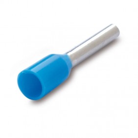 BM socket terminals 0.25 mm² light blue...