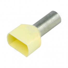 BM terminales hembra 2x10 mm² marfil 100 unid....