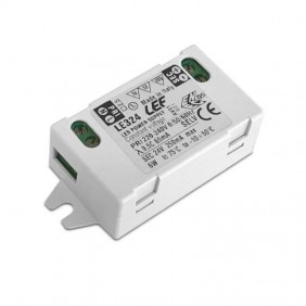 Fuente de alimentación para tira de LED LEF 6W...