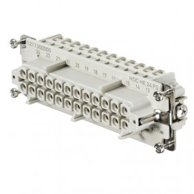 Stecker-einsatz Buchse Weidmuller HDC 24P+T 16A...