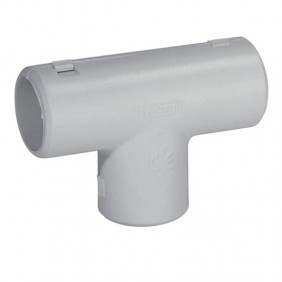 Verbindung T-Stück Einlage grau Durchmesser 32...