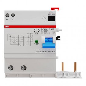 Abb Bloqueo diferencial DDA 202 25A 2P Tipo B...