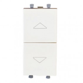 Double bouton-poussoir Ave Domus Sistema 44 1P...