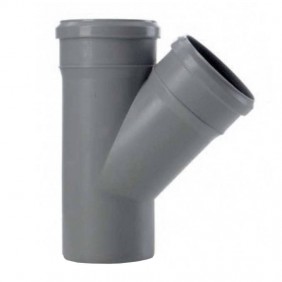 Valsir PP Steckbarer Abwasseranschluss 45 Grad...