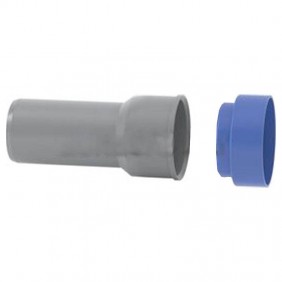 Raccordo diritto senza morsetto con tappo in PP...