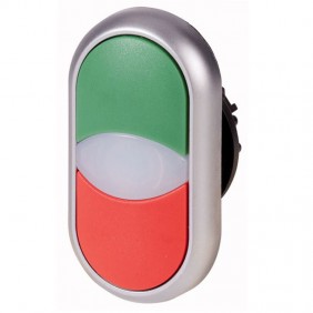 Eaton M22-DDL-GR Dual Actuator Pushbutton...