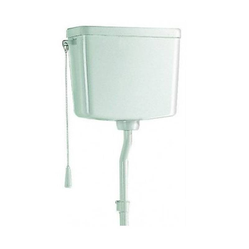 Valsir Murex external toilet flushing cistern with chain 6 Liters VS0861901