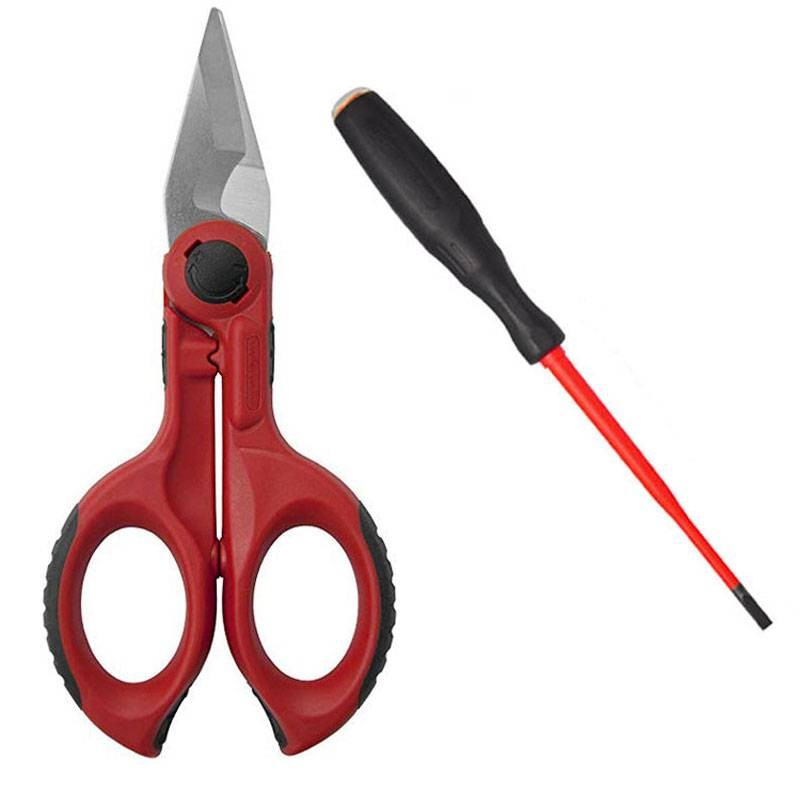 Set 1 Forbice F1 e 1 Giravite Slim Intercable + omaggio 2 tappi vino AO2240