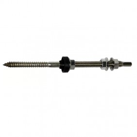 Fischer double thread screw for photovoltaic...