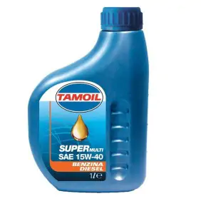 TAMOIL SUPERMULTI Car Oil 15W40 B-D 1 Litre 9563