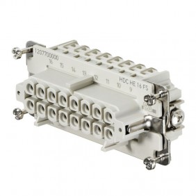 Weidmüller HDC Einbaubuchse 16P+E 16A 500V...