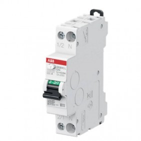 Disjoncteur differentiel ABB 1P+N 20A 30mA A...