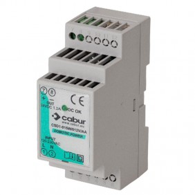Cabur einphasig Netzteil 15W 24VDC XCSD1015W024VAA