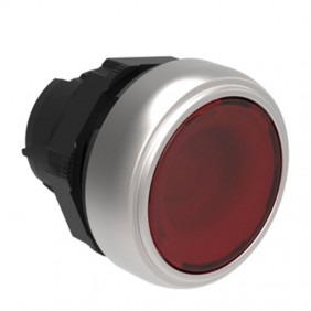 Pulsador luminoso Afeitado rojo Lovato Platinum...