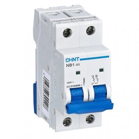 Chint Circuit Breaker NB1-63 2P 63A 6kA C 2...