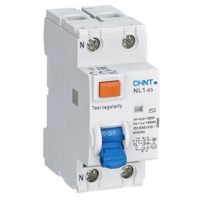 Chint Residual current device NL1-63 25A 2P...