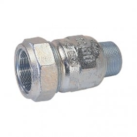 Gebo Cast iron compression fitting for steel...