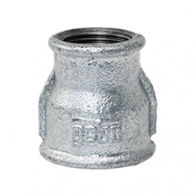 Manicotto ridotto filettato in Ghisa malleabile...