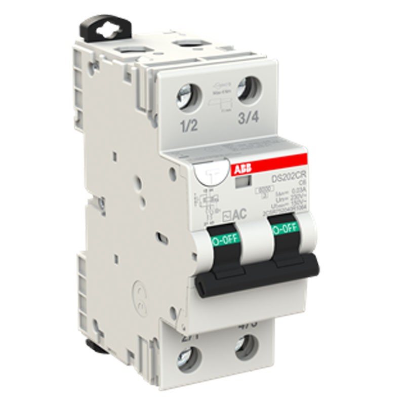 Abb Residual Current Operated Circuit Breaker 2 poles 6A 30mA AC type
