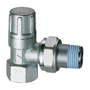 Detentor de radiador escuadra Far 1200 3/8 cromado 1200 38