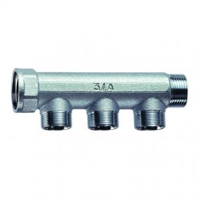 Collettore Far 3350 3 vie MF 3/4" per impianti...