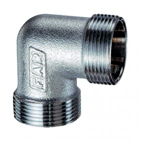 Far elbow fitting 1/2 "x18 chrome plated rubber...