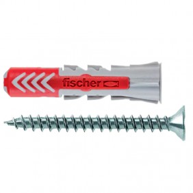 Fischer Duopower 10-diameter anchor for walls...