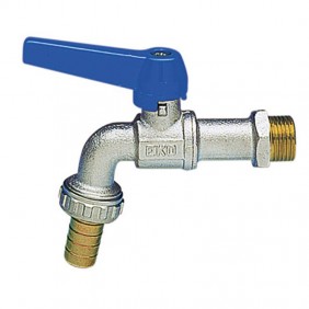 Rubinetto a sfera curvo Enolgas Eko con leva in...