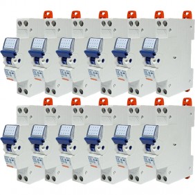 kit 12 Interruttori Magnetotermici Gewiss 16A...