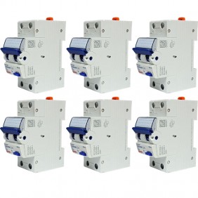 Gewiss Fehlerstrom und Leitungsschutzschalter 6...