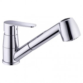 Paffoni Lime single-lever kitchen tap with...